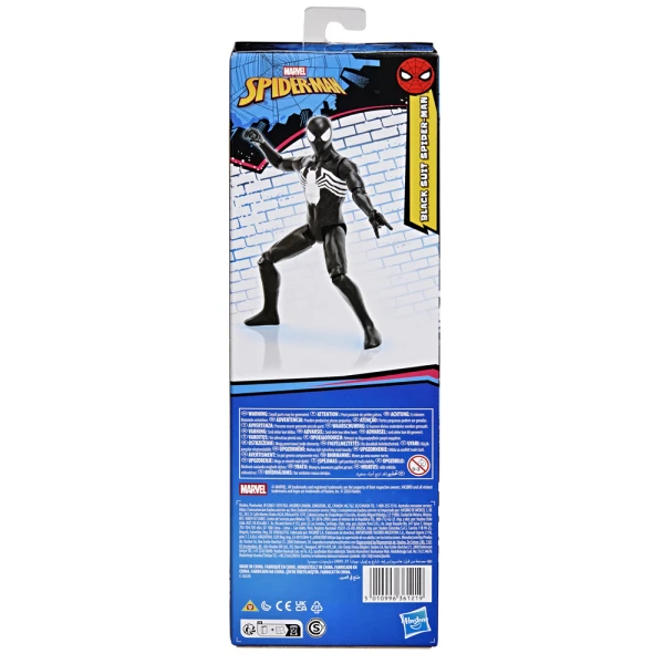 MARVEL SPIDERMAN TITAN HERO SERIES SYMBIOTE ΦΙΓΟΥΡΑ - BLACK SUIT SPIDERMAN