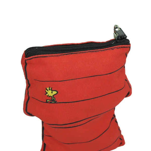 BACK ME UP ΚΑΣΕΤΙΝΑ ΤΡΙΓΩΝΙΚΗ PEANUTS SNOOPY ΚΟΚΚΙΝΟ