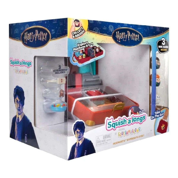 SQUISH-A-LONGS HARRY POTTER ΣΕΤ ΠΑΙΧΝΙΔΙΟΥ HOGWARTS EXPRESS