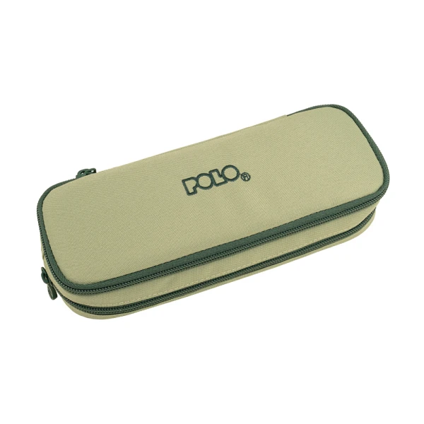 POLO 2026 DUO BOX IV DOS PENCIL CASE PISTACHIO-DARK GREEN