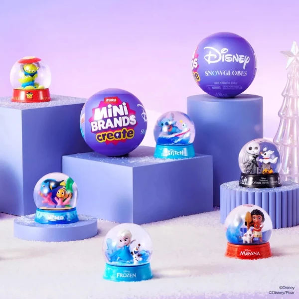 ZURU SERIES 1 ΣΥΛΛΕΚΤΙΚΟ MINI BRANDS SNOW GLOBES DISNEY ΕΚΠΛΗΞΗ