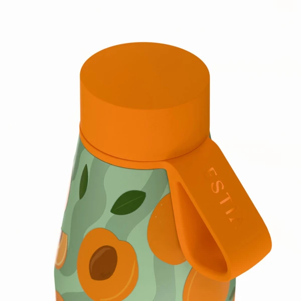 ESTIA HOME ART THERMAL FLASK FLOW SAVE THE AEGEAN 500ml PEACH GARDEN