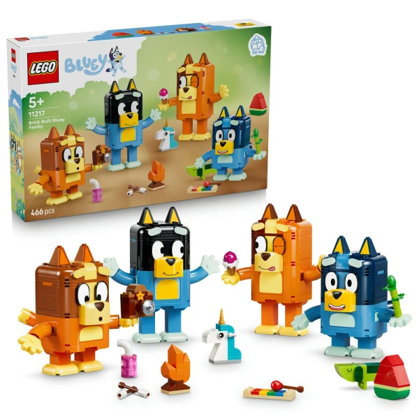 LEGO® BLUEY Η ΟΙΚΟΓΕΝΕΙΑ ΤΗΣ ΜΠΛΟΥΪ ΑΠΟ ΤΟΥΒΛΑΚΙΑ