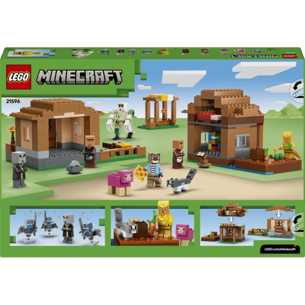 LEGO MINECRAFT® ΕΠΙΘΕΣΗ ΕΠΙΚΑΛΕΣΤΩΝ ΣΤΟ ΧΩΡΙΟ