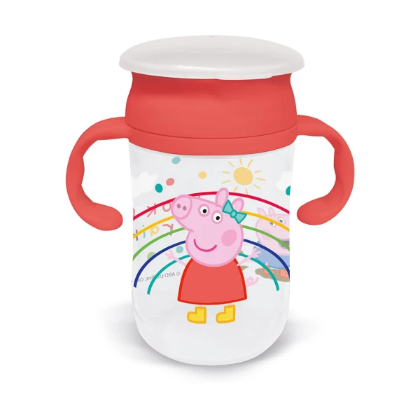 TODDLER TRAINIG TUMBLER 395ml 360 PEPPA PIG