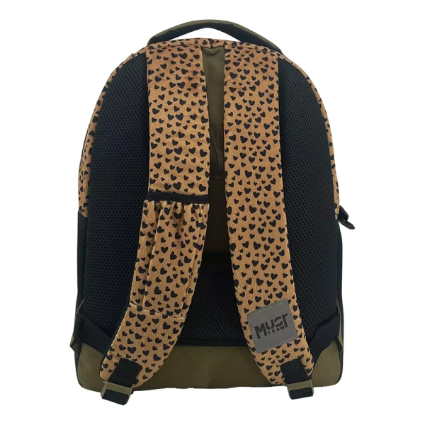 MUST TEAM SCHOOL BACKPACK 32X18X43 cm WITH 3 CASES MEOW