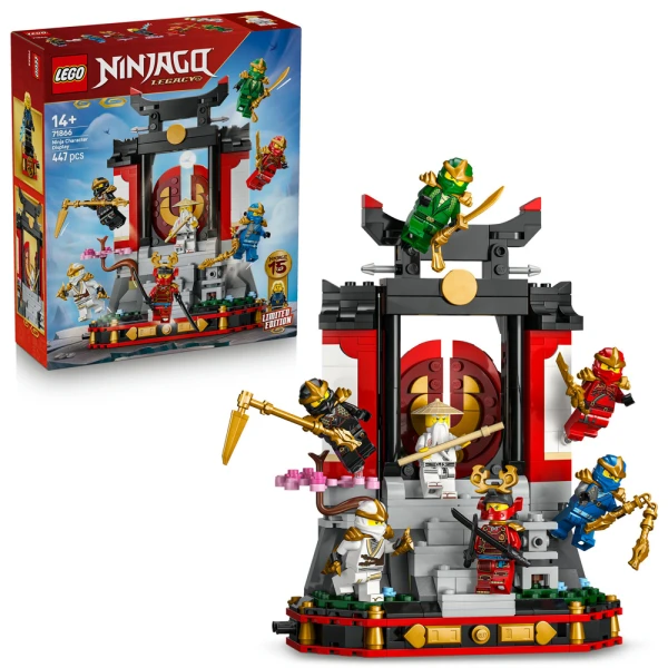 LEGO® NINJAGO® NINJA CHARACTER DISPLAY 15TH ANNIVERSARY