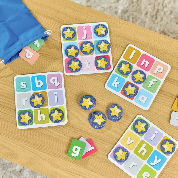 ORCHARD TOYS MEMORY BOARD GAME ALPHABET BINGO