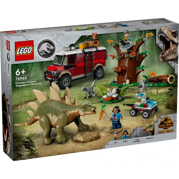 LEGO® JURASSIC WORLD DINOSAUR MISSIONS STEGOSAURUS DISCOVERY