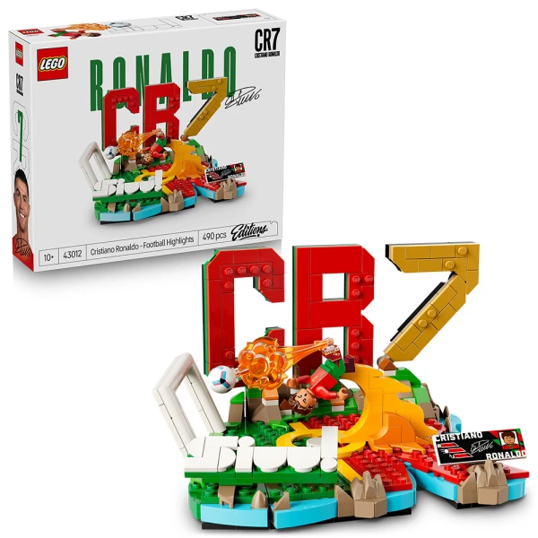 LEGO® EDITIONS CRISTIANO RONALDO ΟΙ ΚΑΛΥΤΕΡΕΣ ΠΟΔΟΣΦΑΙΡΙΚΕΣ ΣΤΙΓΜΕΣ