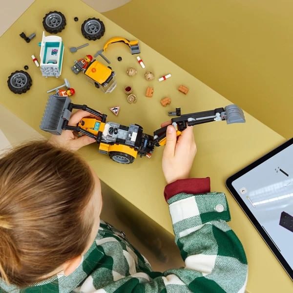 LEGO® CITY GREAT VEHICLES ΚΙΤΡΙΝΟΣ ΕΚΣΚΑΦΕΑΣ-ΦΟΡΤΩΤΗΣ