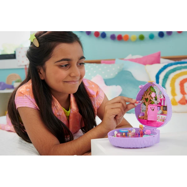POLLY POCKET Ο ΚΟΣΜΟΣ ΤΗΣ POLLY - ΣΕΤΑΚΙ HEDGEHOG COFFEE SHOP