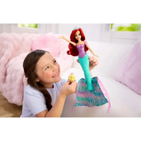 DISNEY PRINCESS ΚΟΥΚΛΑ ΑΡΙΕΛ ΠΟΥ ΜΕΤΑΜΟΡΦΩΝΕΤΑΙ