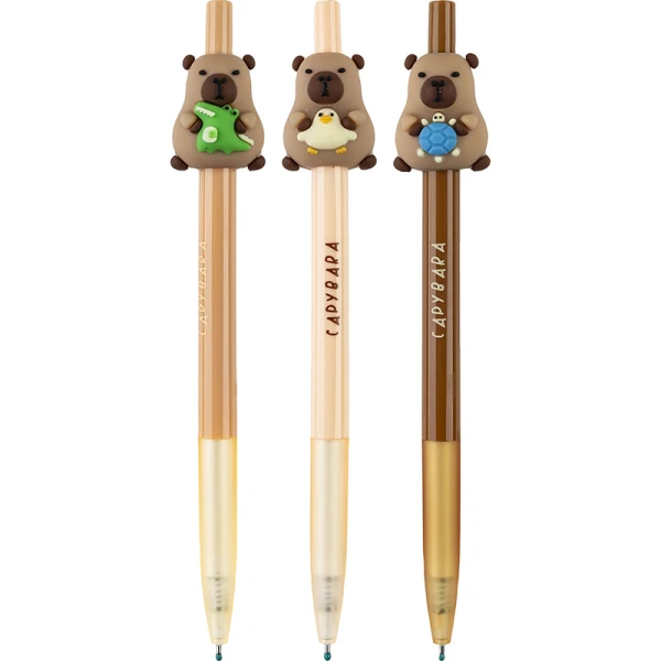 ΣΤΥΛΟ ΜΠΛΕ CAPYBARA 0.5mm - 3 ΣΧΕΔΙΑ