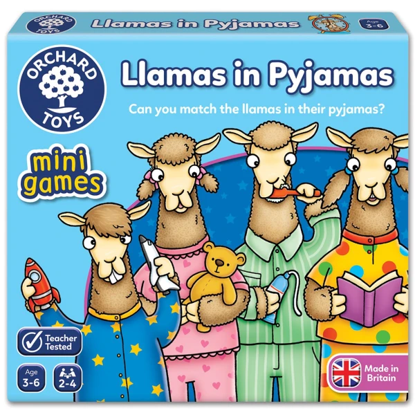 ORCHARD TOYS ΕΠΙΤΡΑΠΕΖΙΟ ΠΑΙΧΝΙΔΙ ΑΝΤΙΣΤΟΙΧΙΣΗΣ LLAMAS IN PYJAMAS