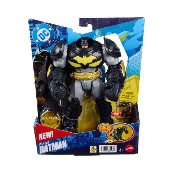 DC COMICS BATMAN 15 εκ. ΜΕ ΚΙΝΗΣΗ ΗΧΟΥΣ ΚΑΙ ΦΩΤΑ