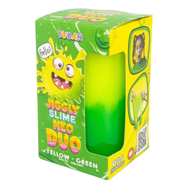 TUBAN JIGGLY SLIME ΝΕΟ DUO ΚΙΤΡΙΝΟ/ΠΡΑΣΙΝΟ