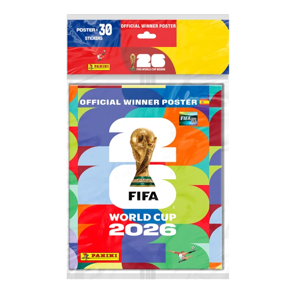 PANINI FIFA WORLD CUP 2026 ΣΕΤ ΜΕ ΑΥΤΟΚΟΛΛΗΤΑ ΚΑΙ ΠΟΣΤΕΡ