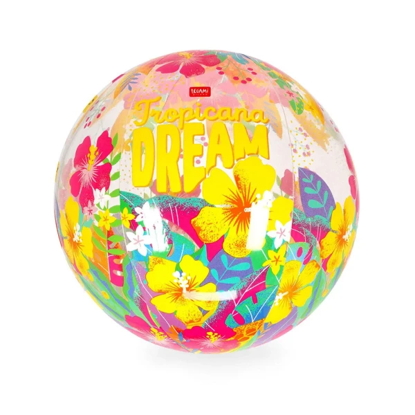 LEGAMI BEACH BALL 40 cm GLITTER TROPICANA DREAM