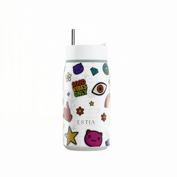 ESTIA HOME ART THERMOS LENS SAVE THE AEGEAN 360ml URBAN VIBES