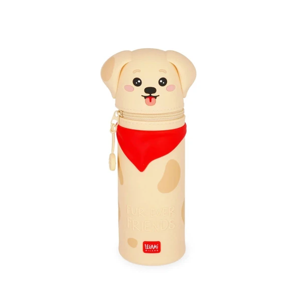 LEGAMI 2 IN 1 SILICONE PENCIL CASE KAWAII - GOLDEN