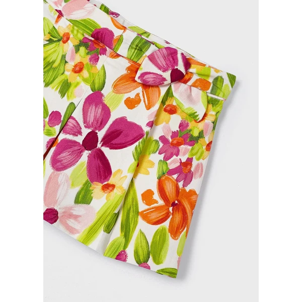 MAYORAL SKIRT TROUSERS SATIN MULTICOLOURED