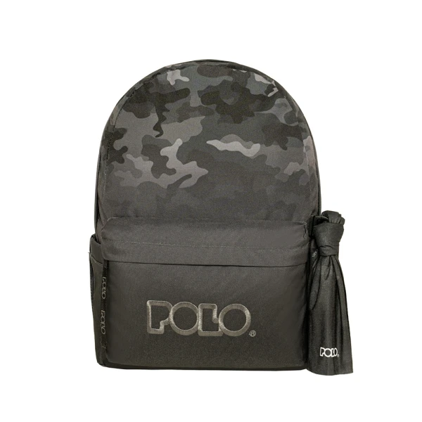 POLO 2026 ΣΑΚΙΔΙΟ ORIGINAL DOUBLE SCARF GRADIENT CAMO-BLACK