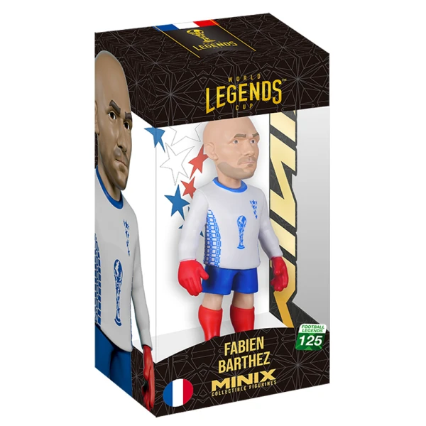 MINIX LEGENDS WORLD CUP ΓΑΛΛΙΑ ΦΙΓΟΥΡΑ 12 cm FABIEN BARTHEZ