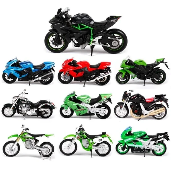 MAISTO 1:18 2-WHEELERS IN FLOOR - ΔΙΑΦΟΡΑ ΣΧΕΔΙΑ
