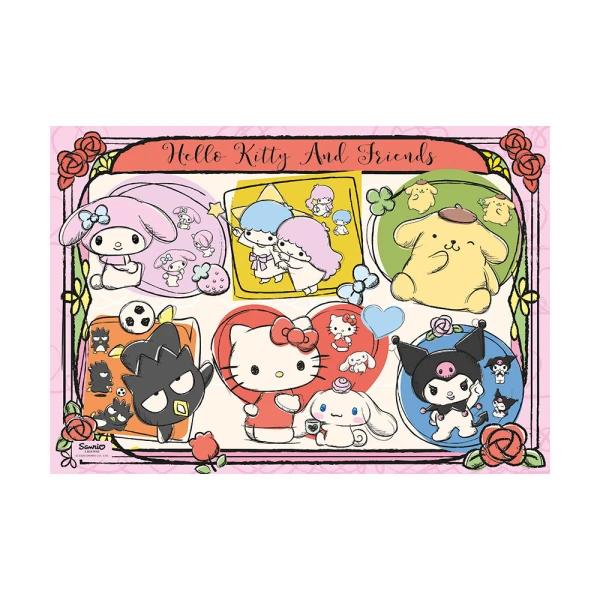 CLEMENTONI ΠΑΖΛ H.Q. HELLO KITTY 1000 τεμ.