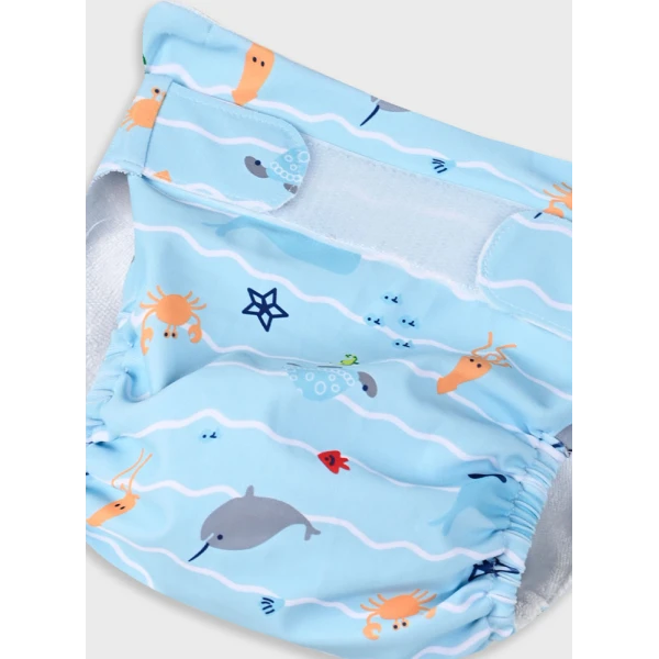 ENERGIERS INFANT\'S REUSABLE SWIM DIAPERS ALL OVER PRINT