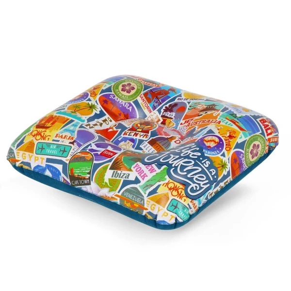 LEGAMI INFLATABLE PILLOW TRAVEL STICKERS