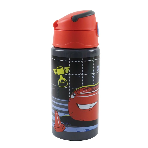 ALUMINUM FLIP WATER BOTTLE 500ml CARS