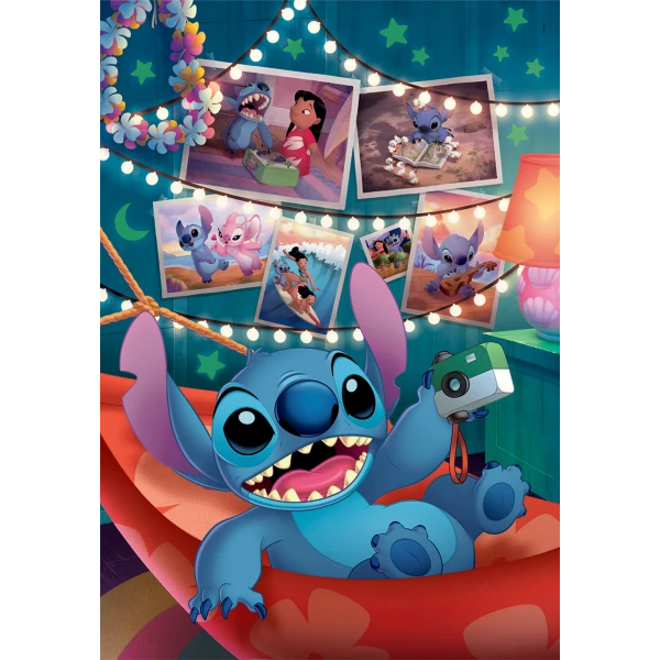 CLEMENTONI ΠΑΖΛ H.Q. DISNEY COLLECTION STITCH - COMPACT BOX 1000 τεμ.