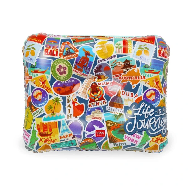 LEGAMI INFLATABLE PILLOW TRAVEL STICKERS