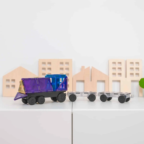CONNETIX ΜΑΓΝΗΤΙΚΑ ΤΟΥΒΛΑΚΙΑ RAINBOW TRANSPORT PACK 50 τεμ.
