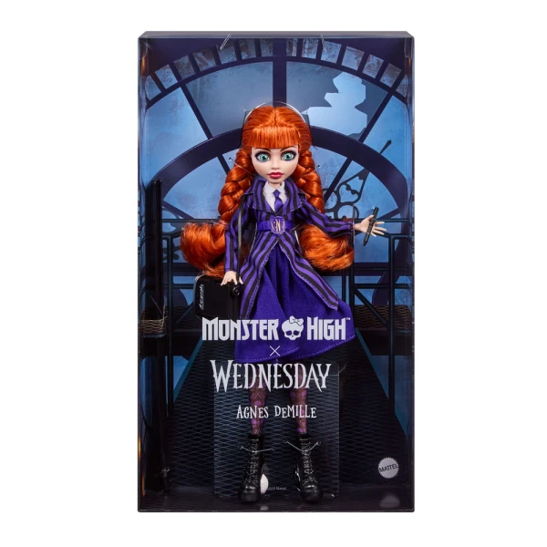 ΣΥΛΛΕΚΤΙΚΗ ΚΟΥΚΛΑ MONSTER HIGH X WEDNESDAY – AGNES DEMILLE
