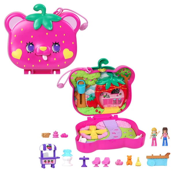 POLLY POCKET Ο ΚΟΣΜΟΣ ΤΗΣ POLLY - ΣΕΤΑΚΙ STRAW-BEARY PATCH