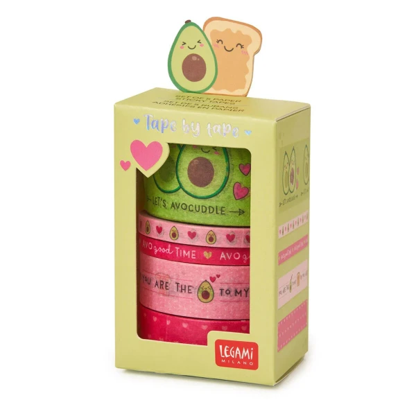 LEGAMI TAPE BY TAPE ΑΥΤΟΚΟΛΛΗΤΕΣ ΤΑΙΝΙΕΣ AVOCADO