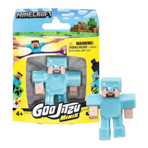 GOO JIT ZU MINECRAFT MINIS - 6 ΣΧΕΔΙΑ