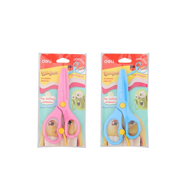 DELI KIDS SCISSORS FOR PAPER 13 cm - 2 COLOURS