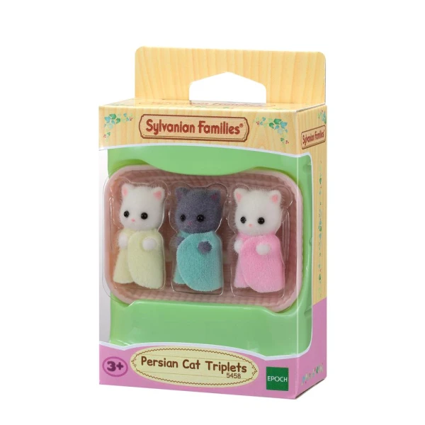 THE SYLVANIAN FAMILIES PERSIAN CAT TRIPLETS
