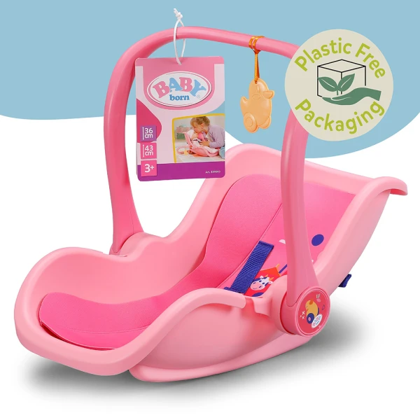 ZAPF CREATION BABY BORN ΡΟΖ ΦΟΡΗΤΟ ΚΑΘΙΣΜΑΤΑΚΙ