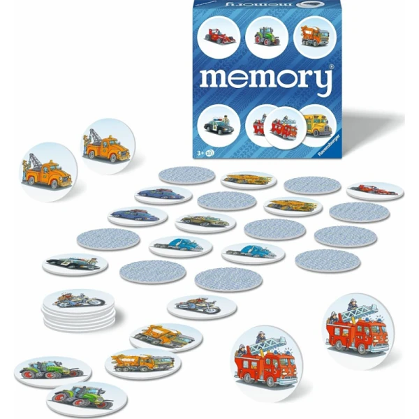 RAVENSBURGER ΕΠΙΤΡΑΠΕΖΙΟ ΜΝΗΜΗΣ MEMORY ΟΧΗΜΑΤΑ