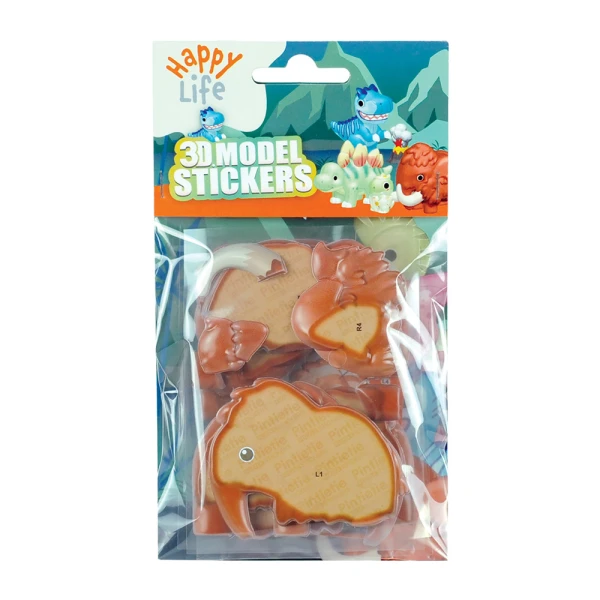 3D STICKER ΠΑΖΛ 24 τεμ. ΔΕΙΝΟΣΑΥΡΟΙ - 3 ΣΧΕΔΙΑ