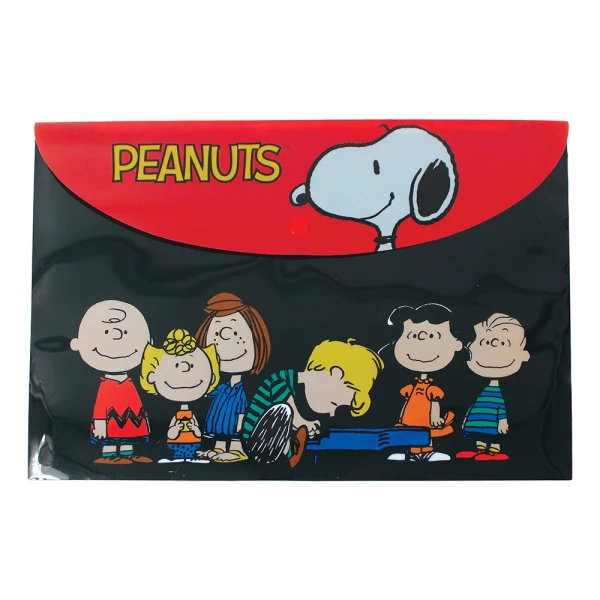 BACK ME UP ΦΑΚΕΛΟΣ A4 ΜΕ ΚΟΥΜΠΙ PEANUTS
