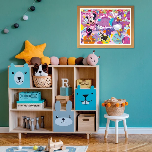 CLEMENTONI ΠΑΖΛ SUPER COLOR MINNIE 104 τεμ.
