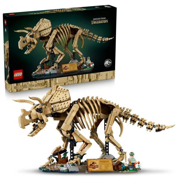 LEGO® JURASSIC WORLD DINOSAUR FOSSILS TRICERATOPS