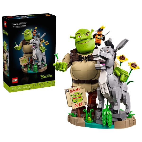 LEGO® SHREK SHREK DONKEY & PUSS IN BOOTS