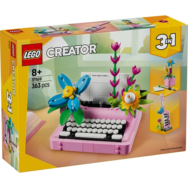 LEGO® CREATOR ΓΡΑΦΟΜΗΧΑΝΗ ΜΕ ΛΟΥΛΟΥΔΙΑ